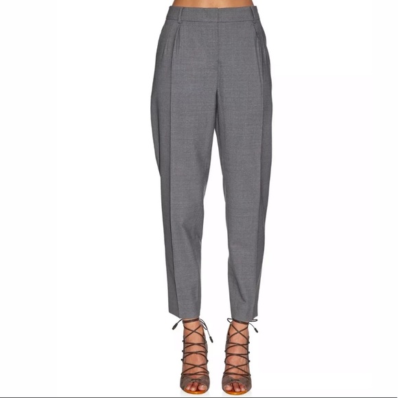 New Max Mara Studio Gray Papy Trousers Pant Size 8 - Picture 4 of 4